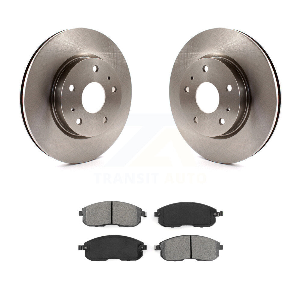 Kit de disques de frein à disque avant et plaquettes semi-métalliques pour Suzuki SX4 Crossover