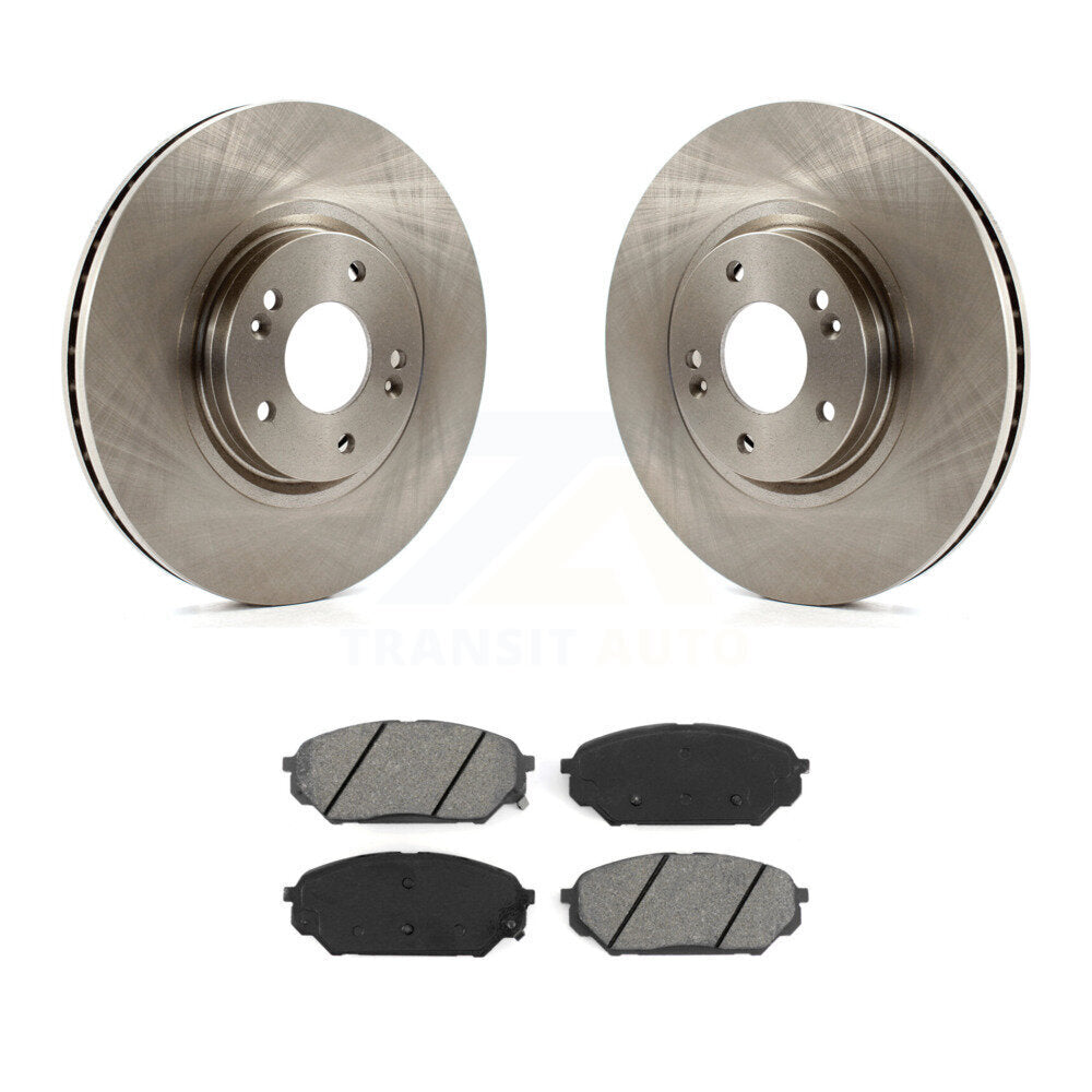 Rotors de frein à disque avant et kit de plaquettes semi-métalliques pour Hyundai Veracru 2007-2012