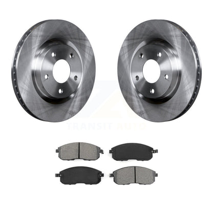 Rotors de frein à disque avant et kit de plaquettes semi-métalliques pour Nissan Sentra SE-2007-2012