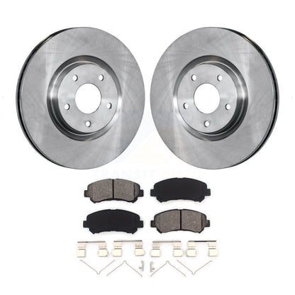 Kit de disques de frein à disque avant et plaquettes semi-métalliques pour Nissan Sentra Juke