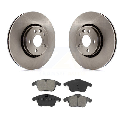 Kit de rotors de frein à disque avant et plaquettes semi-métalliques pour Land Rover LR2 2008-2015