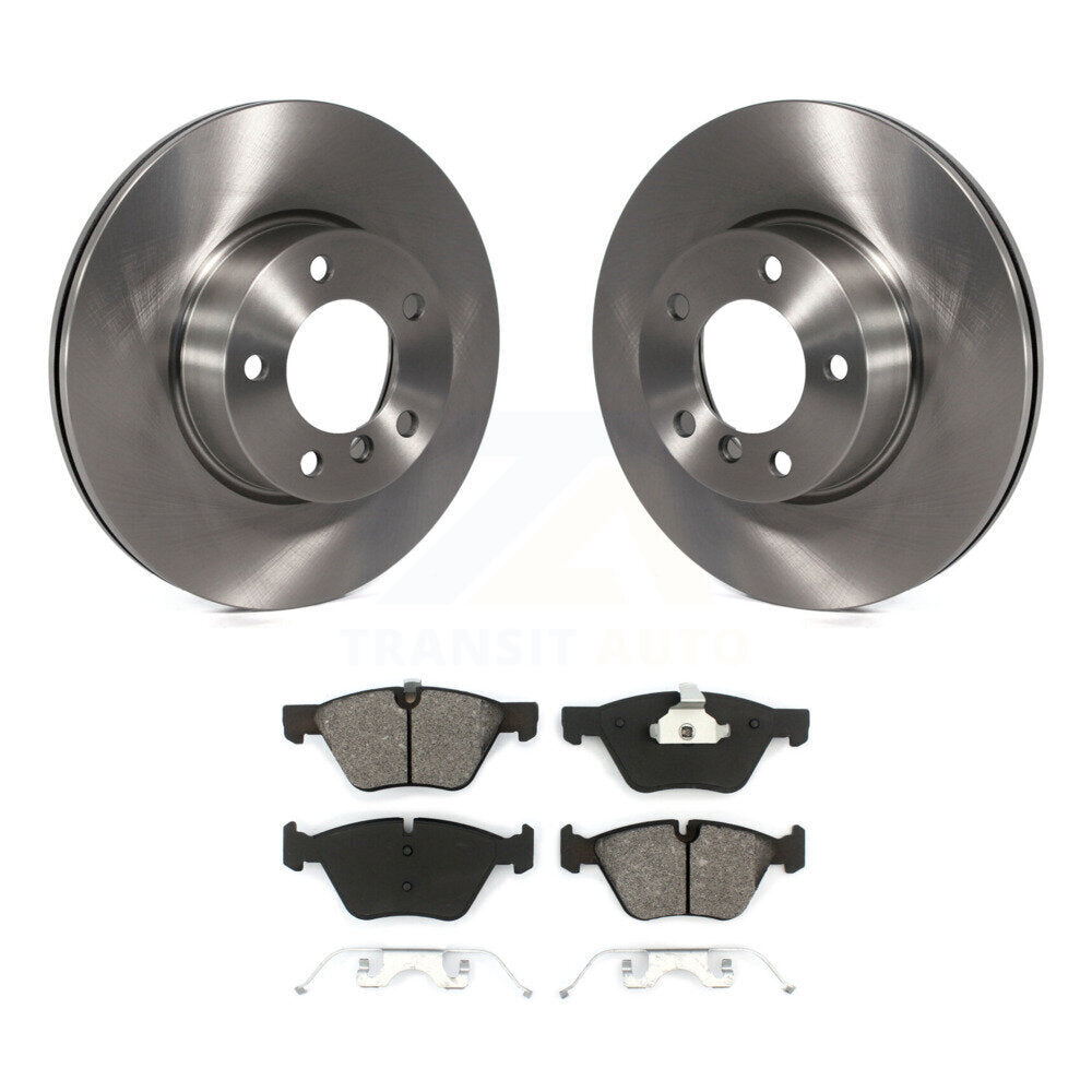 Kit de disques de frein à disque avant et plaquettes semi-métalliques pour BMW X1 328xi K8S-100558