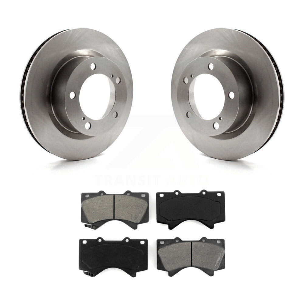 Kit de plaquettes semi-métalliques de Rotor de frein à disque avant, pour Lexus LX570 Toyota Land Cruise