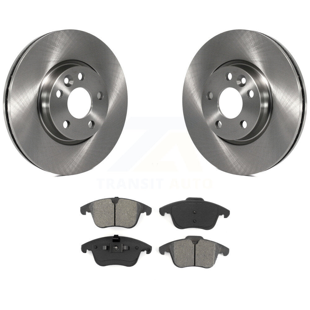 Kit de rotor de frein avant et de plaquettes semi-métalliques pour Volvo Land Rover Range Evoque XC7