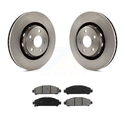 Kit de disques de frein à disque avant et plaquettes semi-métalliques pour Toyota Venza 2009-2016