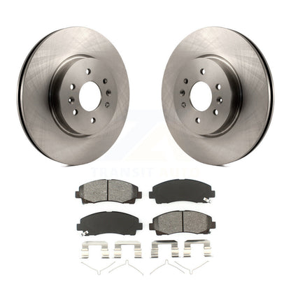 Kit de disques de frein à disque avant et plaquettes semi-métalliques pour Acura TL 2009-2014