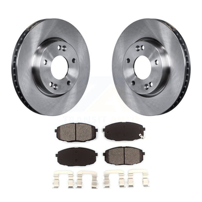 Kit de rotors de frein à disque avant et plaquettes semi-métalliques pour Kia Forte Koup Forte5