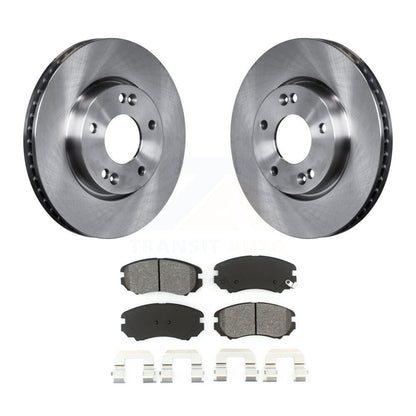 Kit de disques de frein à disque avant et plaquettes semi-métalliques pour Kia Soul 2010 L 2011