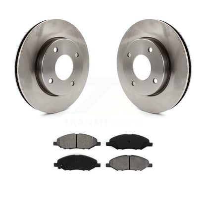 Kit de rotor de frein à disque avant et de plaquettes semi-métalliques pour Nissan Versa 1.6 2009-2011