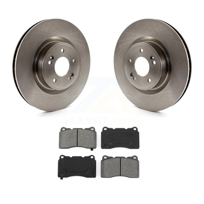 Kit de disques de frein à disque avant et plaquettes semi-métalliques pour Hyundai Genesis Coupé