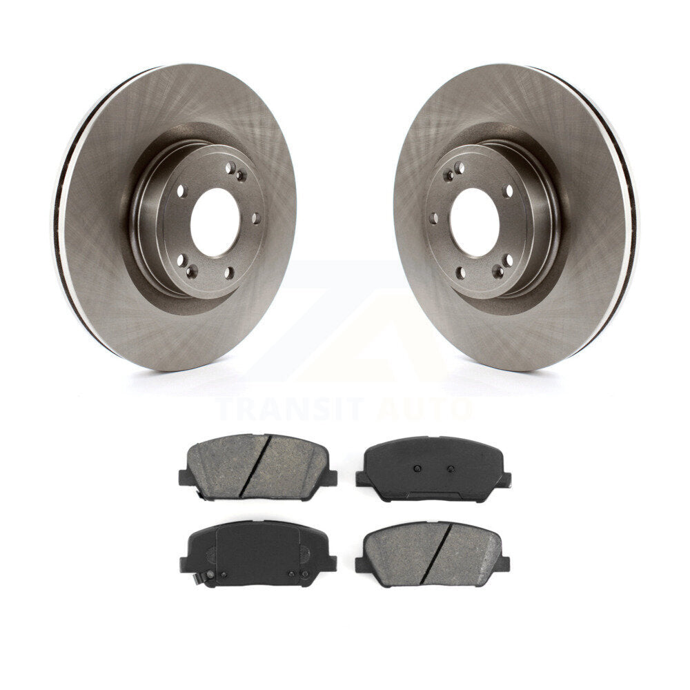 Kit de disques de frein à disque avant et plaquettes semi-métalliques pour Hyundai Genesis Coupé