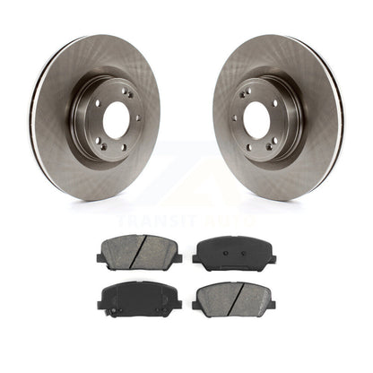 Kit de disques de frein à disque avant et plaquettes semi-métalliques pour Hyundai Genesis Coupé