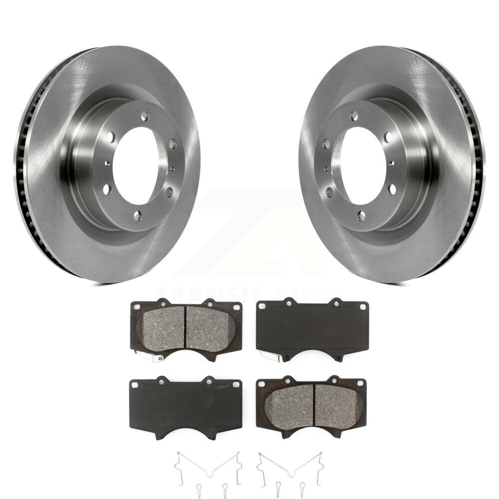 Kit de plaquettes semi-métalliques de Rotor de frein avant, pour Toyota 4Runner Lexus GX46 2010 – 2023
