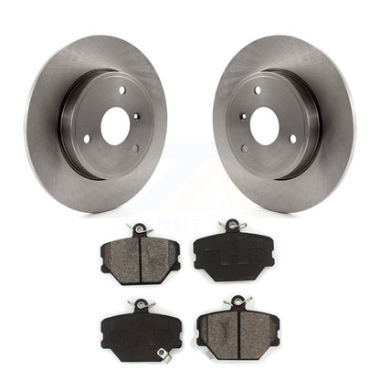 Kit de disques de frein à disque avant et plaquettes semi-métalliques pour Smart Fortwo K8S-100597