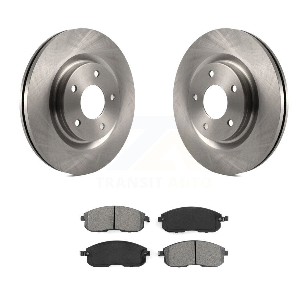 Kit de disques de frein à disque avant et plaquettes semi-métalliques pour Nissan Sentra Juke