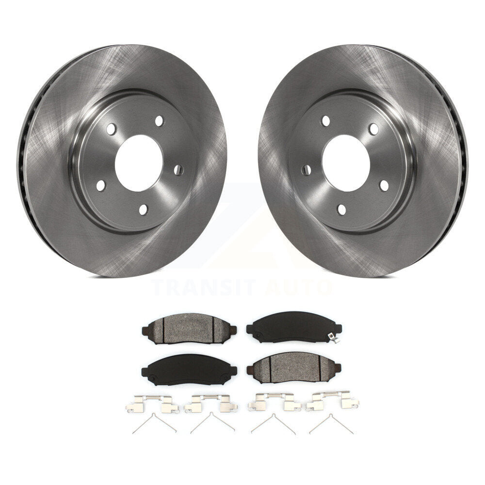 Kit de rotor de frein avant et de plaquettes semi-métalliques pour Nissan NV200 LEAF Chevrolet Cit