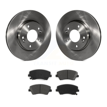 Kit de disques de frein à disque avant et plaquettes semi-métalliques pour Hyundai Elantra