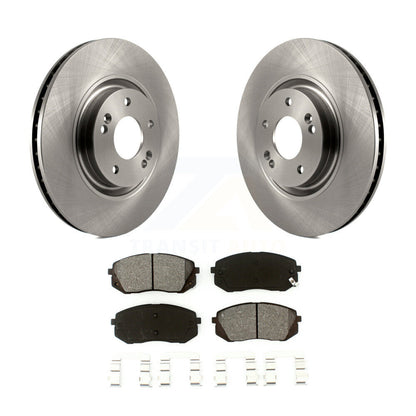 Rotors de frein avant et Kit de plaquettes semi-métalliques pour Hyundai Tucson Sonata Kia Cadenz