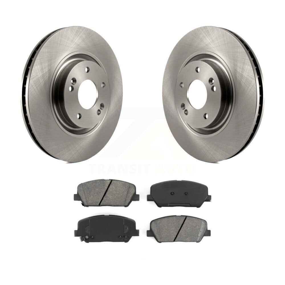 Kit de disques de frein à disque avant et plaquettes semi-métalliques pour Kia Optima 2.0 2011-2015
