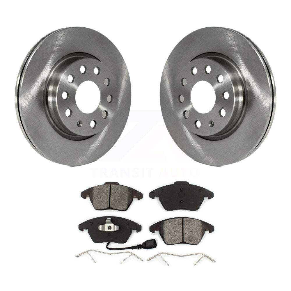 Kit de plaquettes de frein à disque avant, Rotors semi-métalliques, pour Volkswagen GTI Audi A3 Quattr