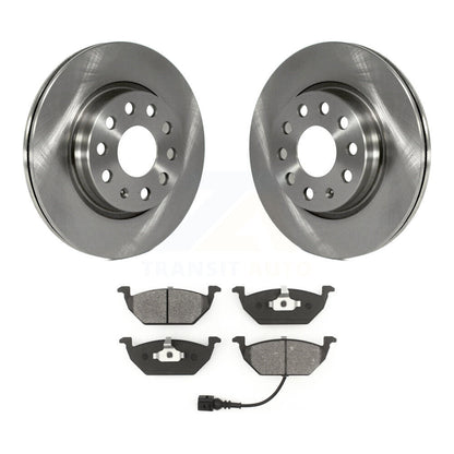 Kit de disques de frein à disque avant et plaquettes semi-métalliques pour Volkswagen Jetta