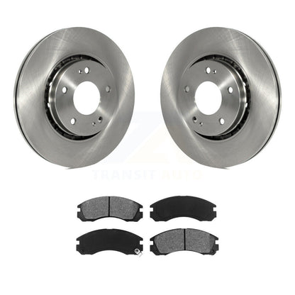 Kit de disques de frein à disque avant et plaquettes semi-métalliques pour Mitsubishi Lancer