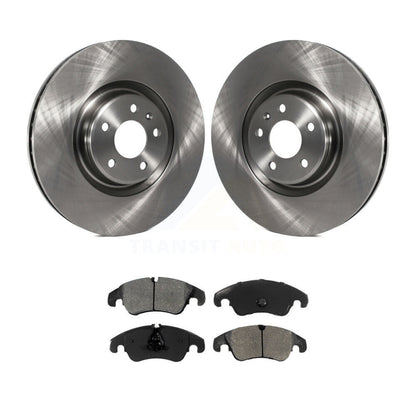Kit disques de frein à disque avant et plaquettes semi-métalliques pour Audi A6 K8S-100614