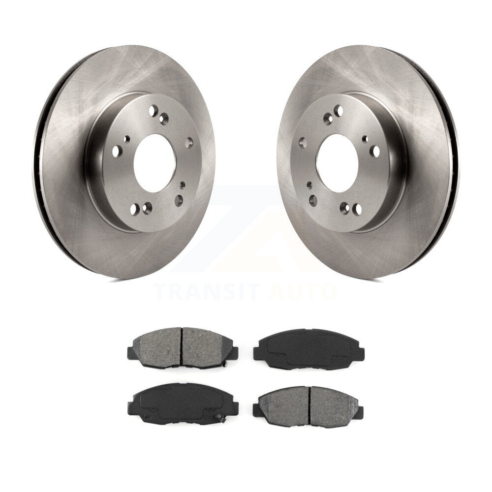 Kit de disques de frein à disque avant et plaquettes semi-métalliques pour Honda Civic K8S-100618