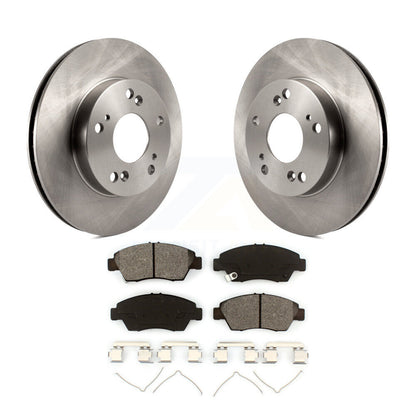 Kit de rotors de frein à disque avant et plaquettes semi-métalliques pour Honda Civic Acura ILX