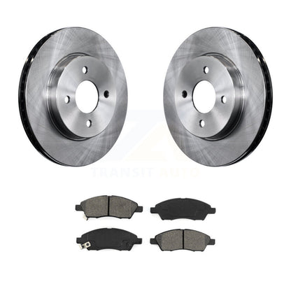 Kit de rotors de frein à disque avant et plaquettes semi-métalliques pour Nissan Micra Versa Note