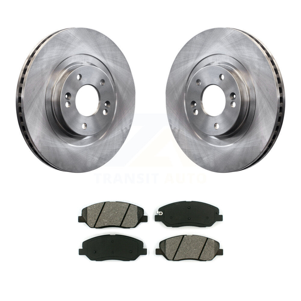 Kit de rotor de frein avant et de plaquettes semi-métalliques pour Hyundai Santa Fe XL 3.3 2013 – 2016