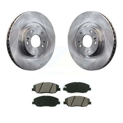 Kit de rotor de frein avant et de plaquettes semi-métalliques pour Hyundai Santa Fe XL 3.3 2013 – 2016