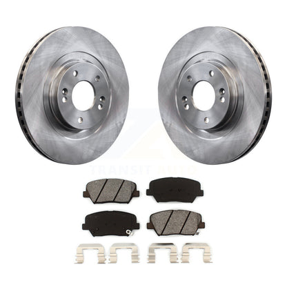 Kit de rotor de frein avant et de plaquettes semi-métalliques pour Hyundai Santa Fe Sport Kia Sorent
