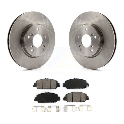 Kit de disques de frein à disque avant et plaquettes semi-métalliques pour Honda Accord K8S-100638