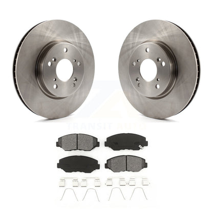 Kit de disques de frein à disque avant et plaquettes semi-métalliques pour Honda Civic K8S-100639