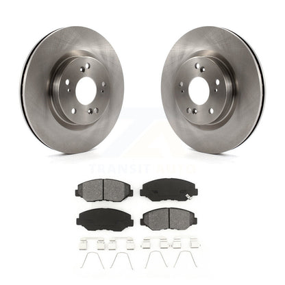 Kit de disques de frein à disque avant et plaquettes semi-métalliques pour Honda CR-V FWD 2012-2016