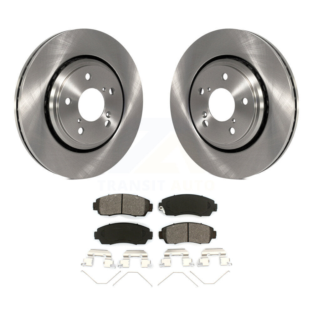 Kit de disques de frein à disque avant et plaquettes semi-métalliques pour Honda Odyssey Passport