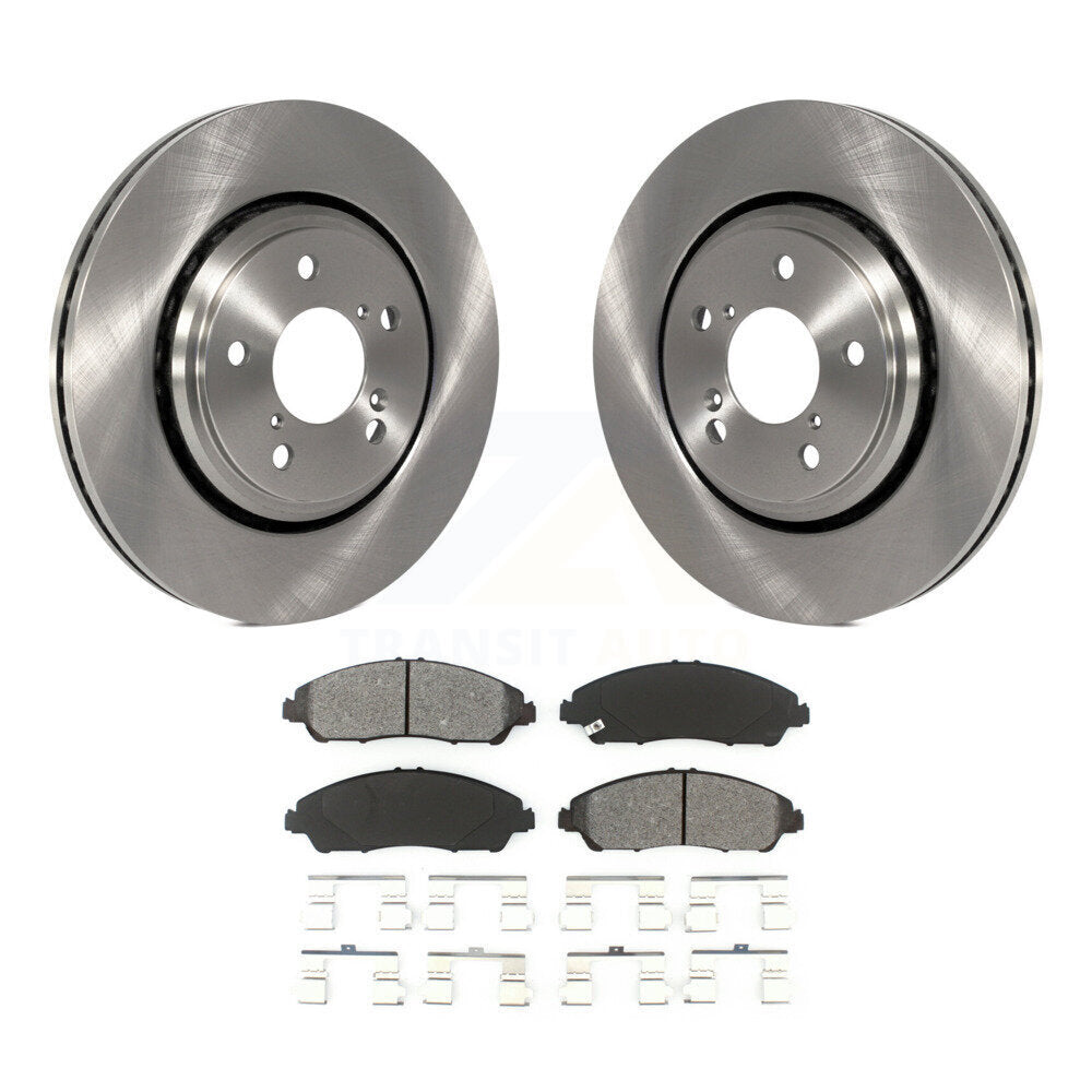 Kit de plaquettes semi-métalliques de Rotor de frein à disque avant, pour Honda Pilot Ridgeline Acura MD