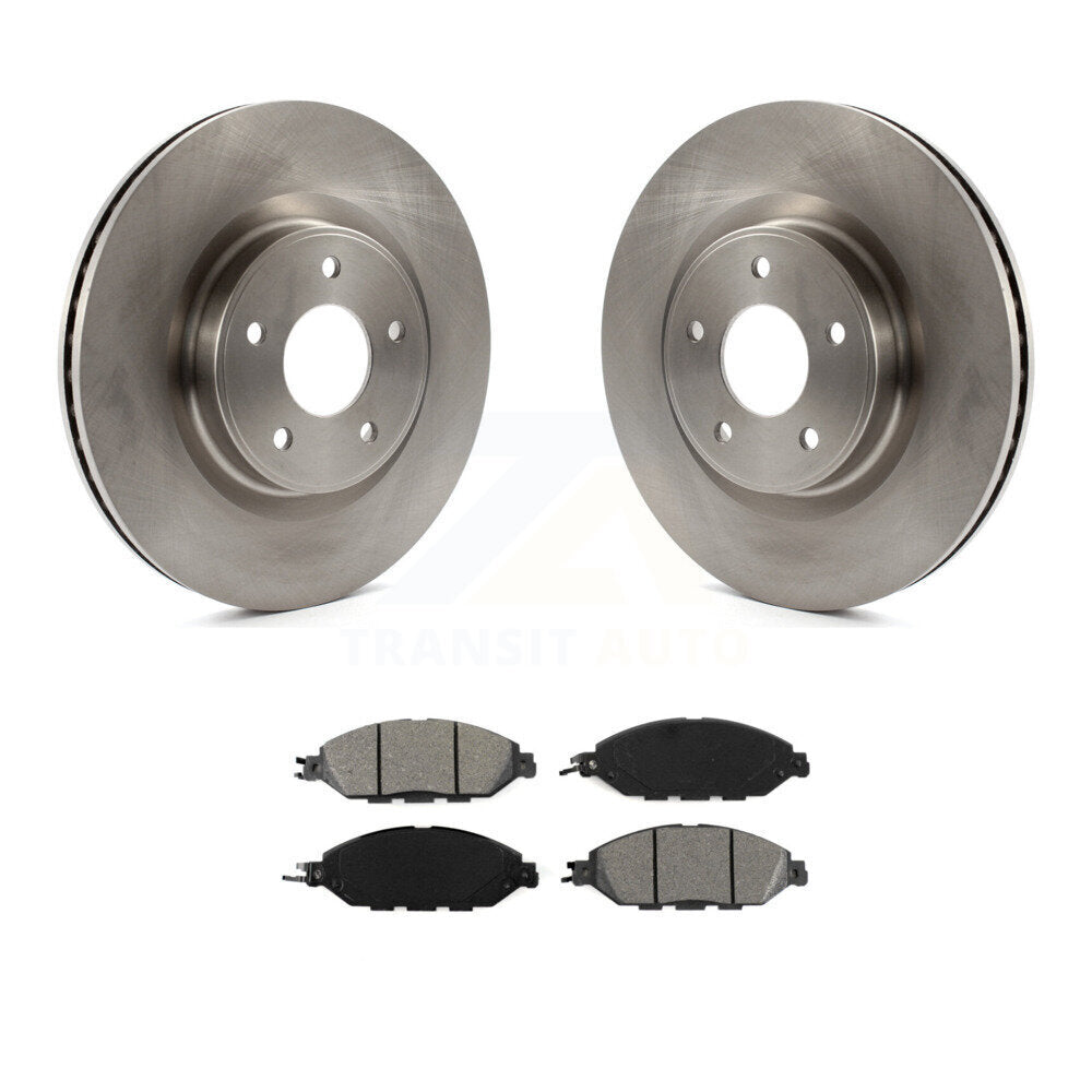 Rotors de frein avant et kit de plaquettes semi-métalliques pour Nissan Murano Pathfinder INFINIT