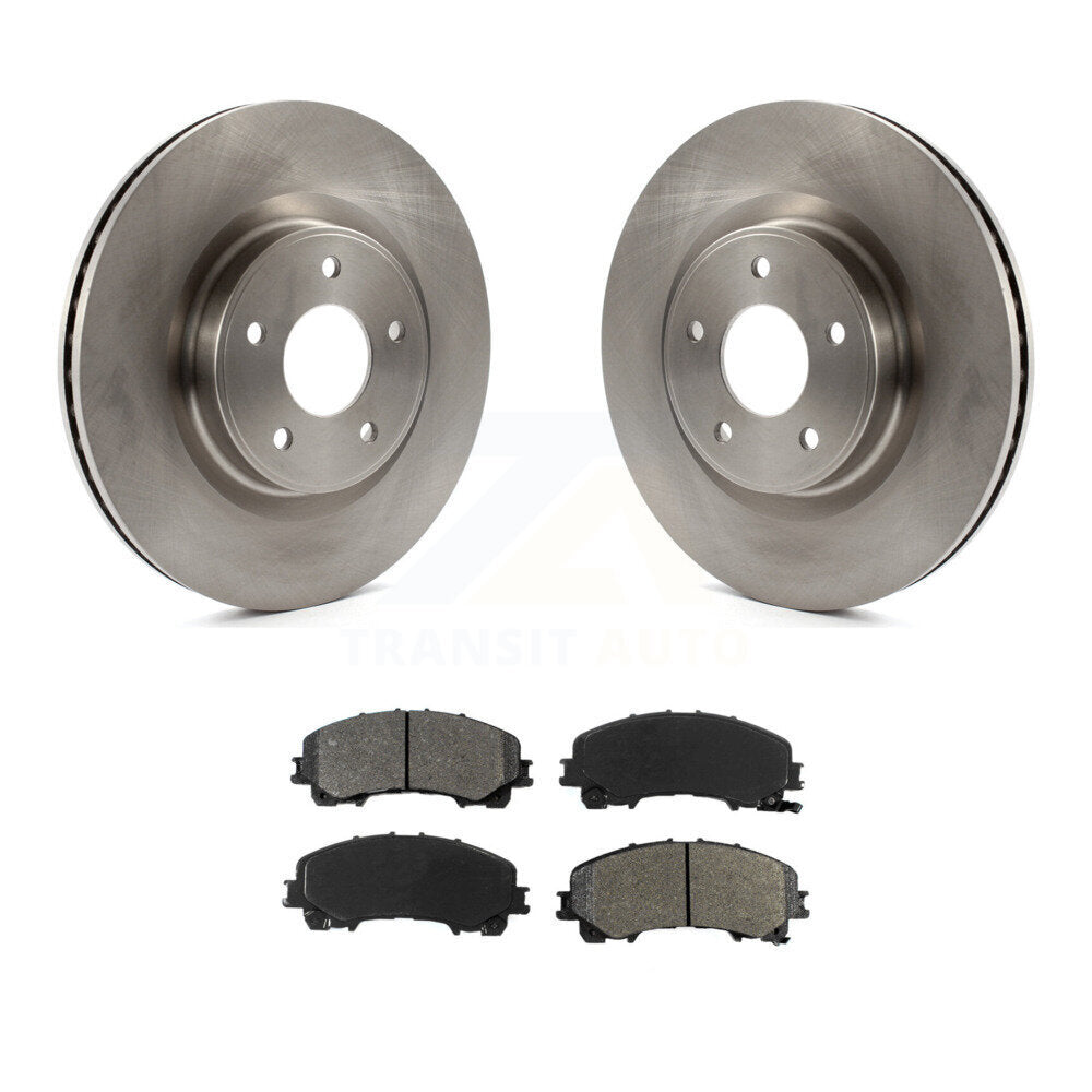 Kit de rotors de frein à disque avant et plaquettes semi-métalliques pour INFINITI Q50 QX50 Q60