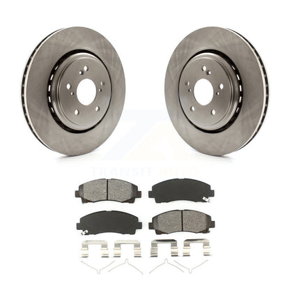 Kit de rotors de frein à disque avant et de plaquettes semi-métalliques pour Acura TLX 2015-2020