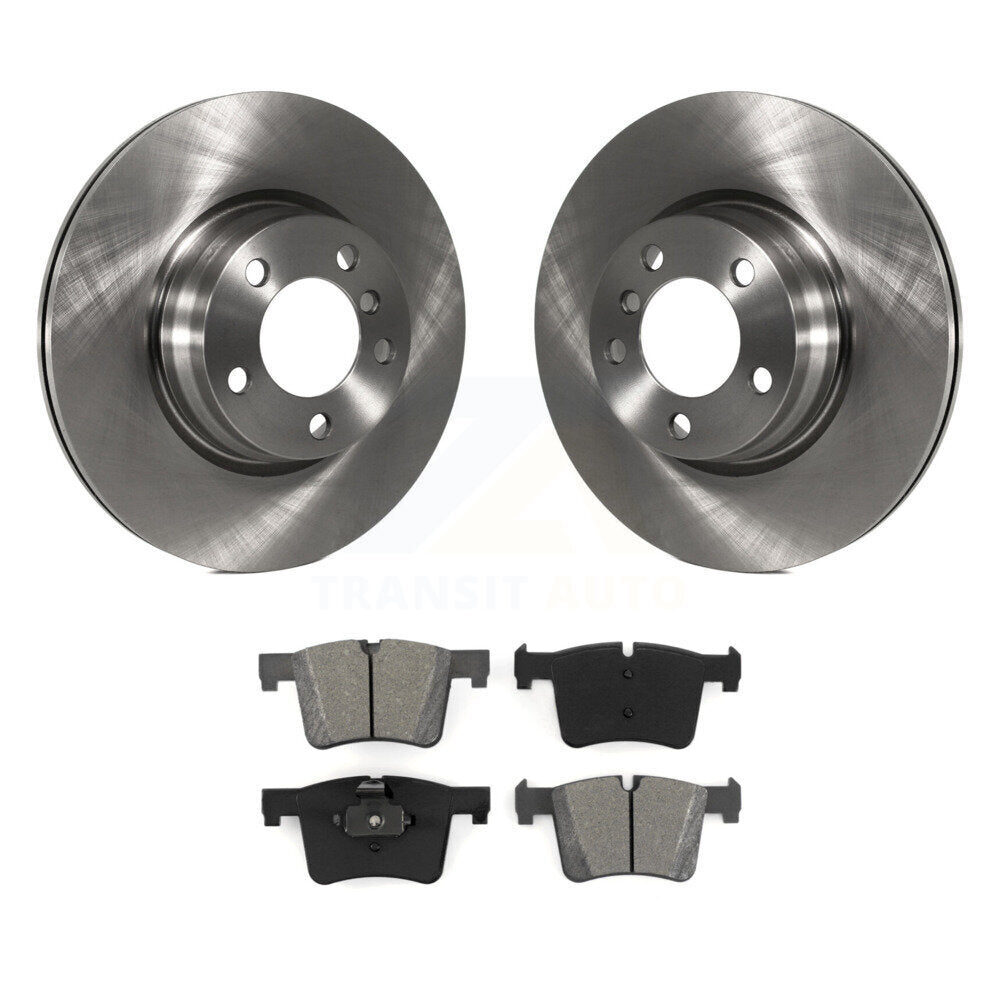 Kit de disques de frein à disque avant et plaquettes semi-métalliques pour BMW 328i 330e K8S-100648