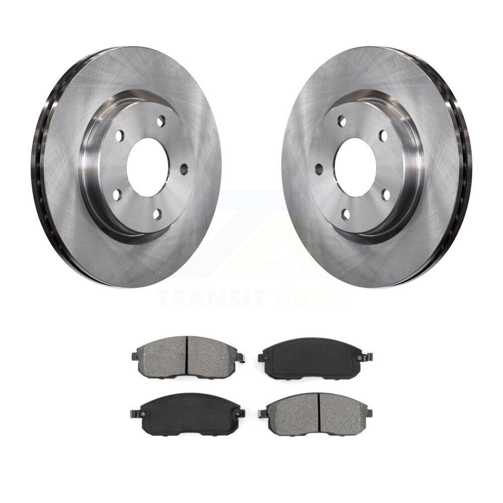 Kit de disques de frein à disque avant et plaquettes semi-métalliques pour Nissan Sentra K8S-100653