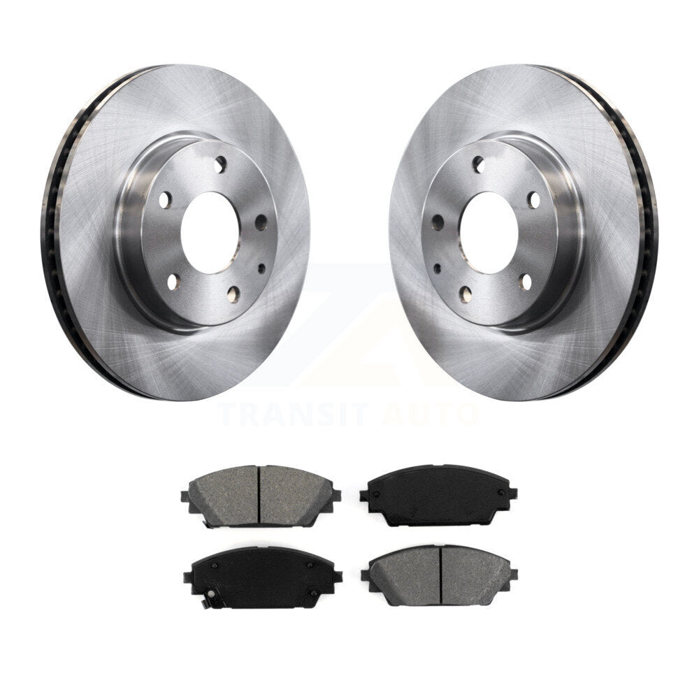 Kit de disques de frein à disque avant et plaquettes semi-métalliques pour Mazda 3 CX-3 Sport