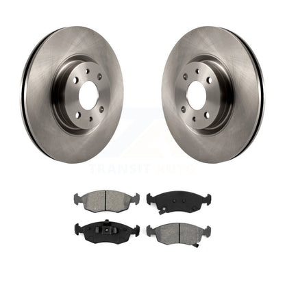Kit disques de frein à disque avant et plaquettes semi-métalliques pour Fiat 500 K8S-100656