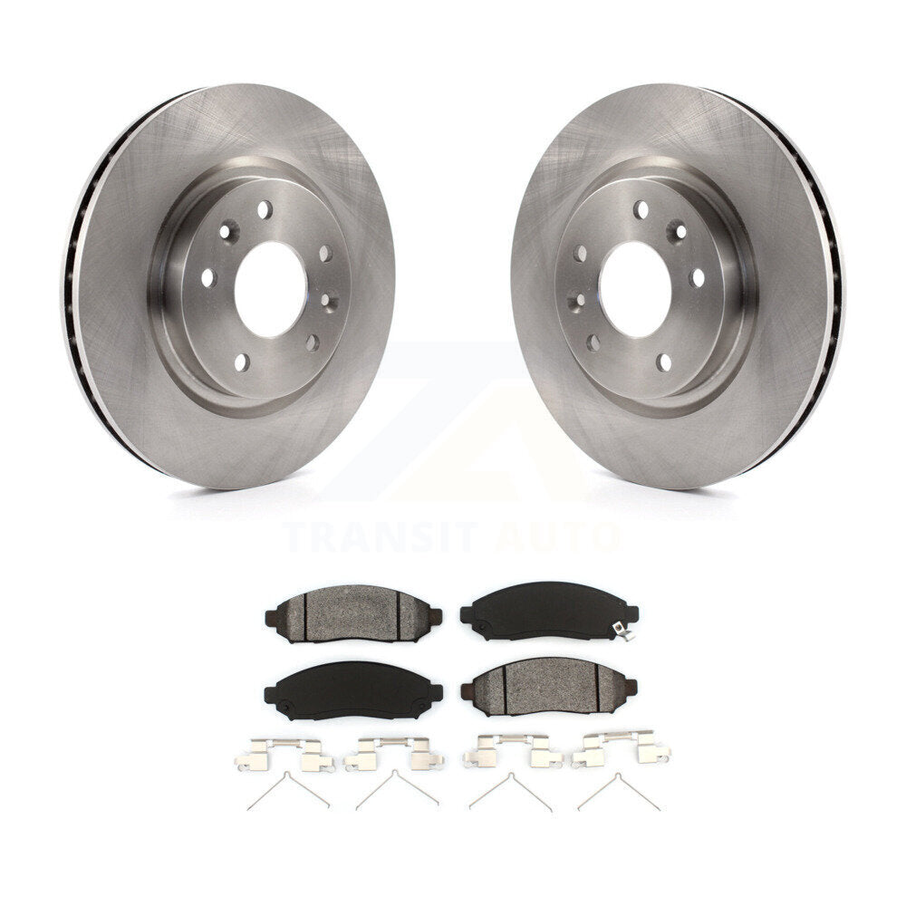 Kit de disques de frein à disque avant et plaquettes semi-métalliques pour Nissan LEAF K8S-100657