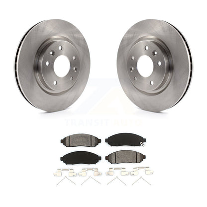 Kit de disques de frein à disque avant et plaquettes semi-métalliques pour Nissan LEAF K8S-100657