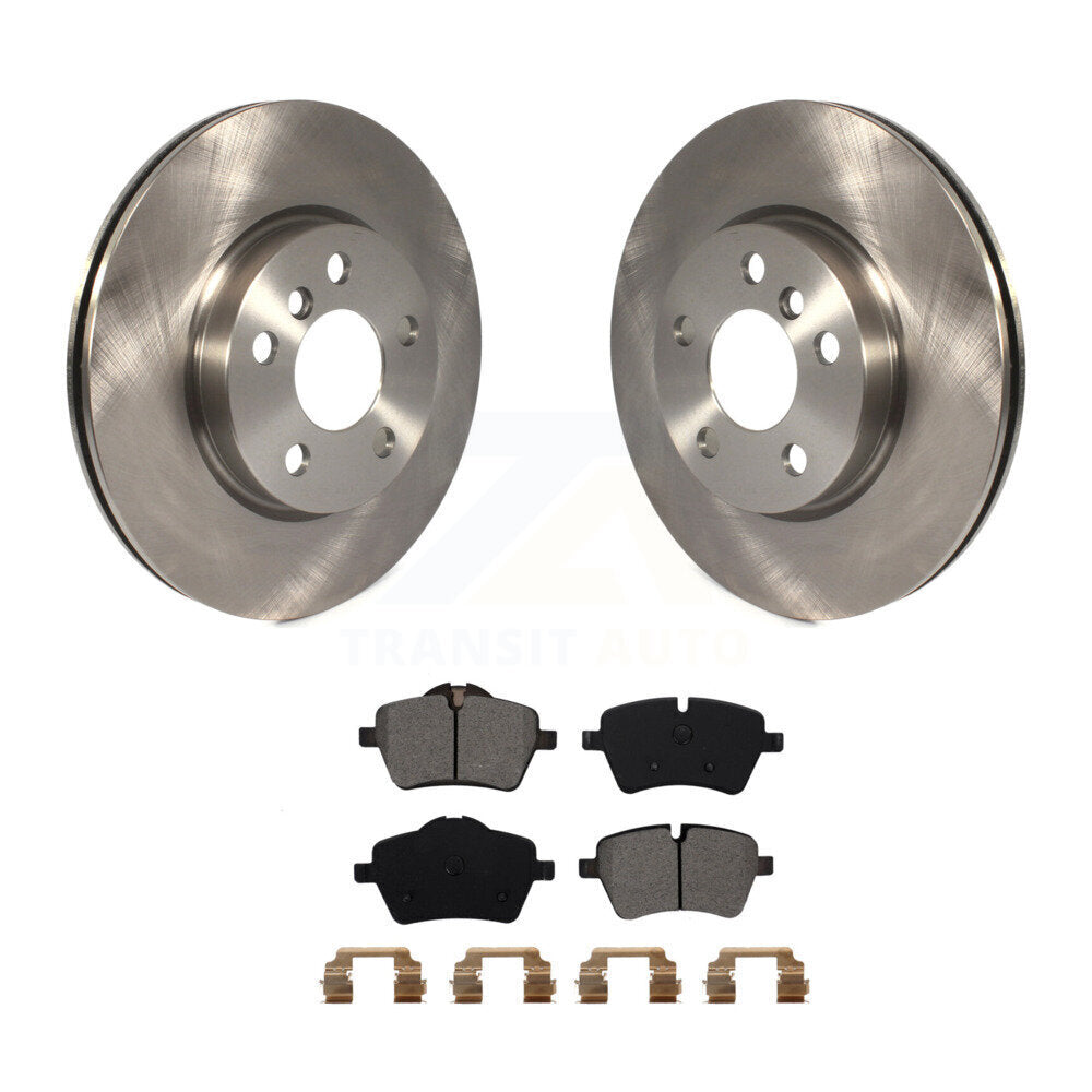 Kit de disques de frein à disque avant et plaquettes semi-métalliques pour Mini Cooper K8S-100662