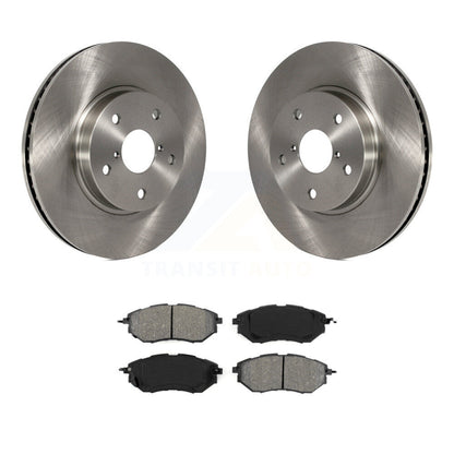 Kit de disques de frein à disque avant et plaquettes semi-métalliques pour Subaru Legacy 2015 2,5 L