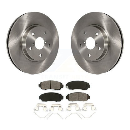 Rotors de frein à disque avant et kit de plaquettes semi-métalliques pour Subaru Legacy 2.5 2016 – 2019